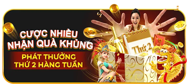 Hoàn trả và thưởng VIP U888